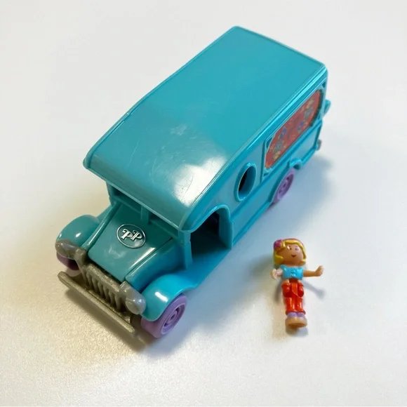 🌸 Polly Pocket | 1996 Flower Cafe On The Go - Picture 1 of 7